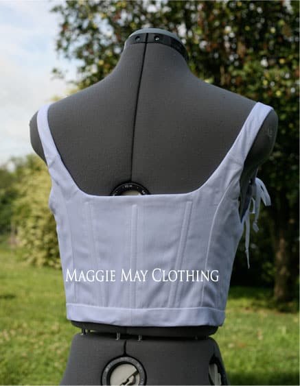 More Regency Era short stays – Maggie May Clothing- Fine
