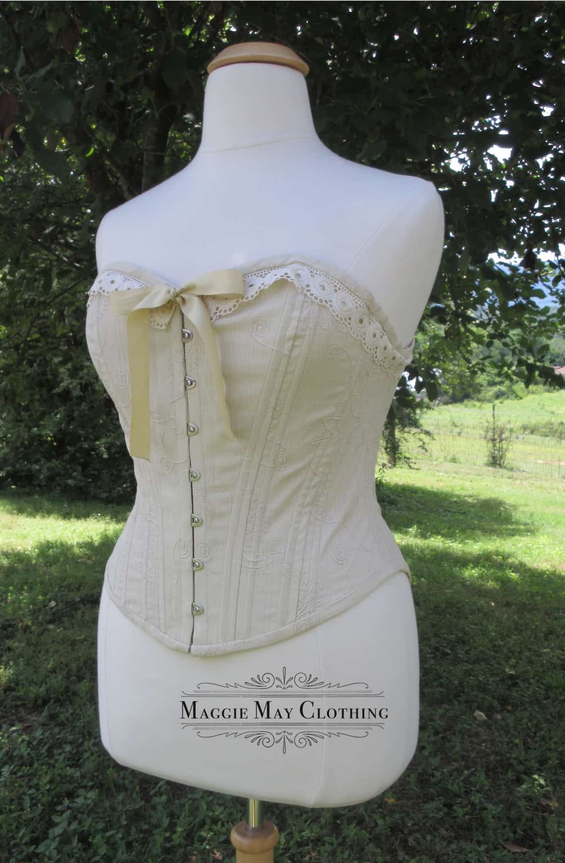 Victorian corset for rural wear – Maggie May Clothing- Fine Historical  Fashion