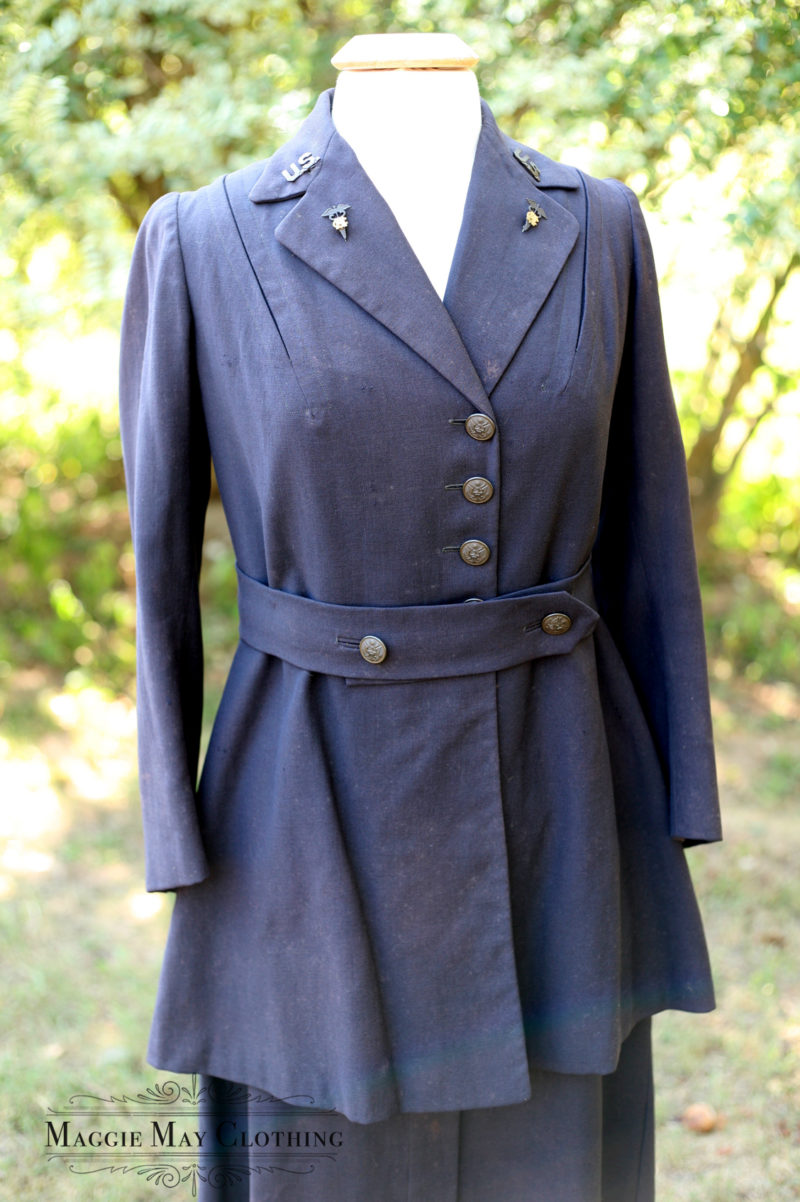 An original WWI Army Nurse Uniform – Maggie May Clothing- Fine ...