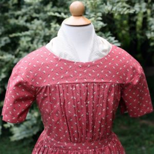 Girl's mid 19th century dress