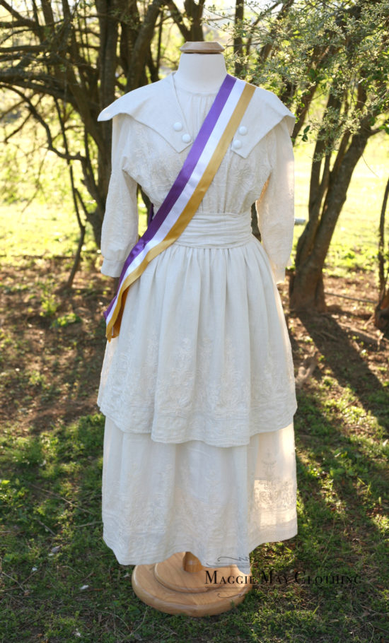 Suffragette dress