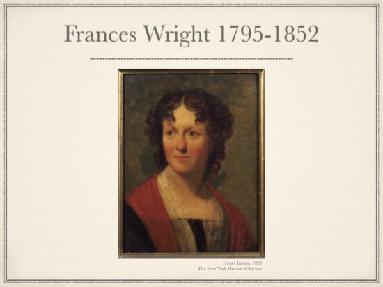 Frances "Fannie" Wright
