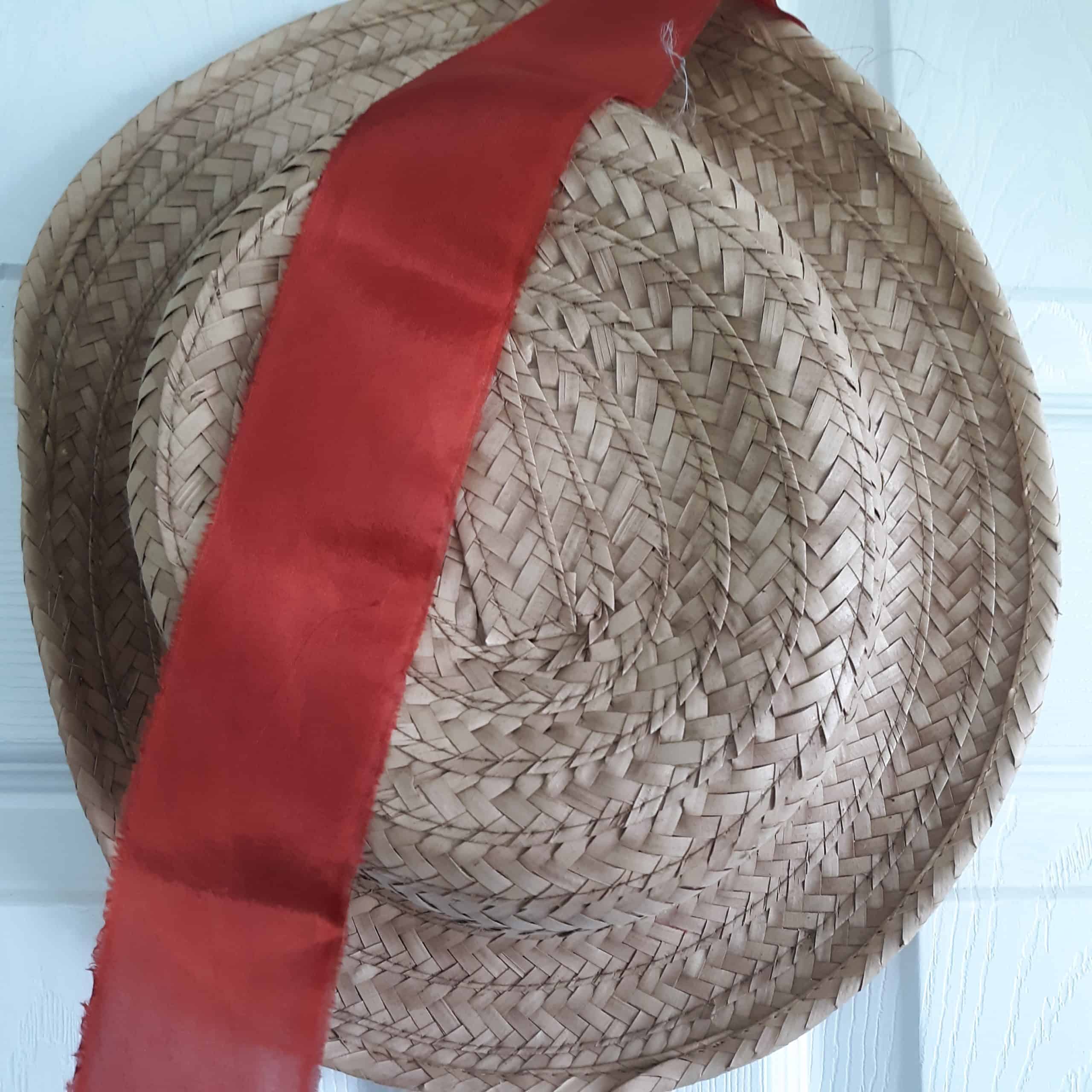 1/2 Hand Dyed Silk Ribbon with Woven Edge . Red Silk Ribbon . 3 yards